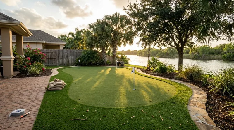 Putting Green Installation Brownsville