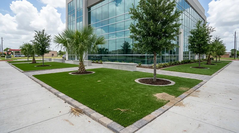 Commercial Artificial Grass Installation Brownsville